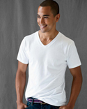 loose unisex v-necks